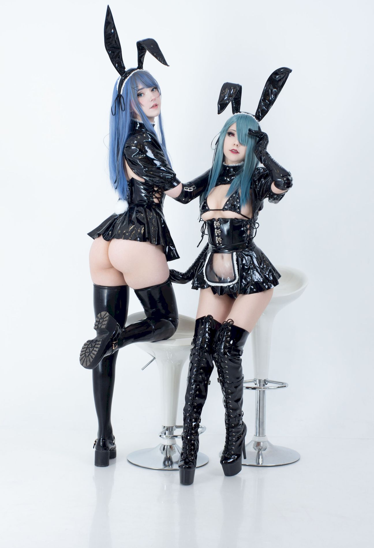 Candy Bunny Twins Ⱥģ @coserд Latex ͼ Ball 4ҳ 