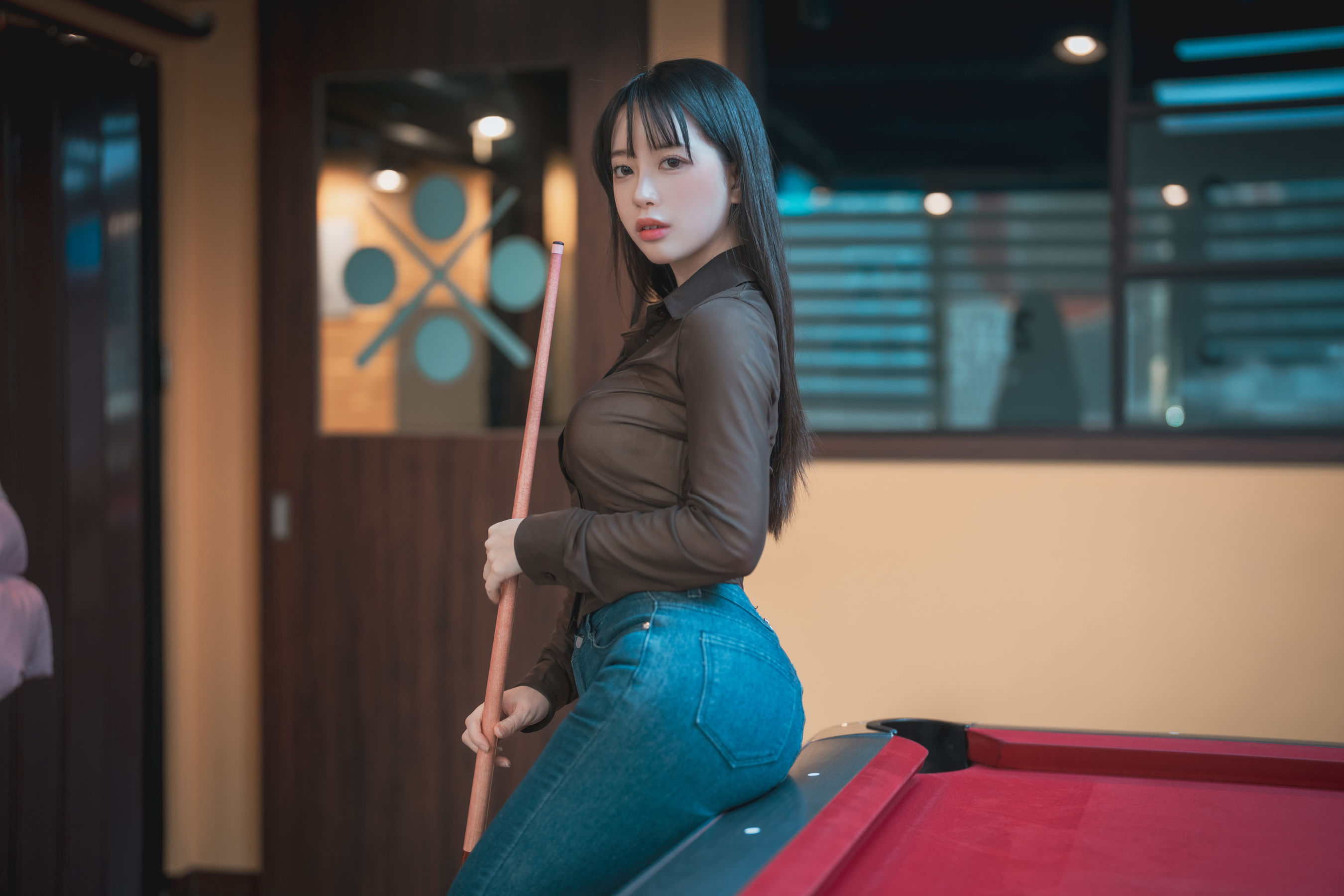 Girl רͼ [ϺDJAWAӰ] ZziZzi 1 Billiards 1ҳ 